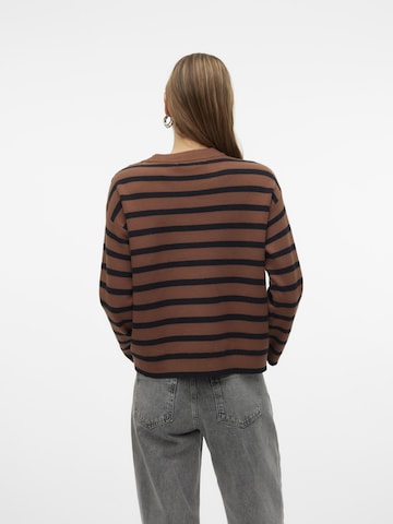 VERO MODA Pullover 'SABA' i brun
