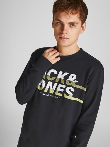 JACK & JONES Sweatshirt 'Charles' i svart