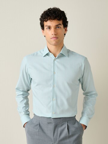 Slim fit Camicia di Next in verde: frontale