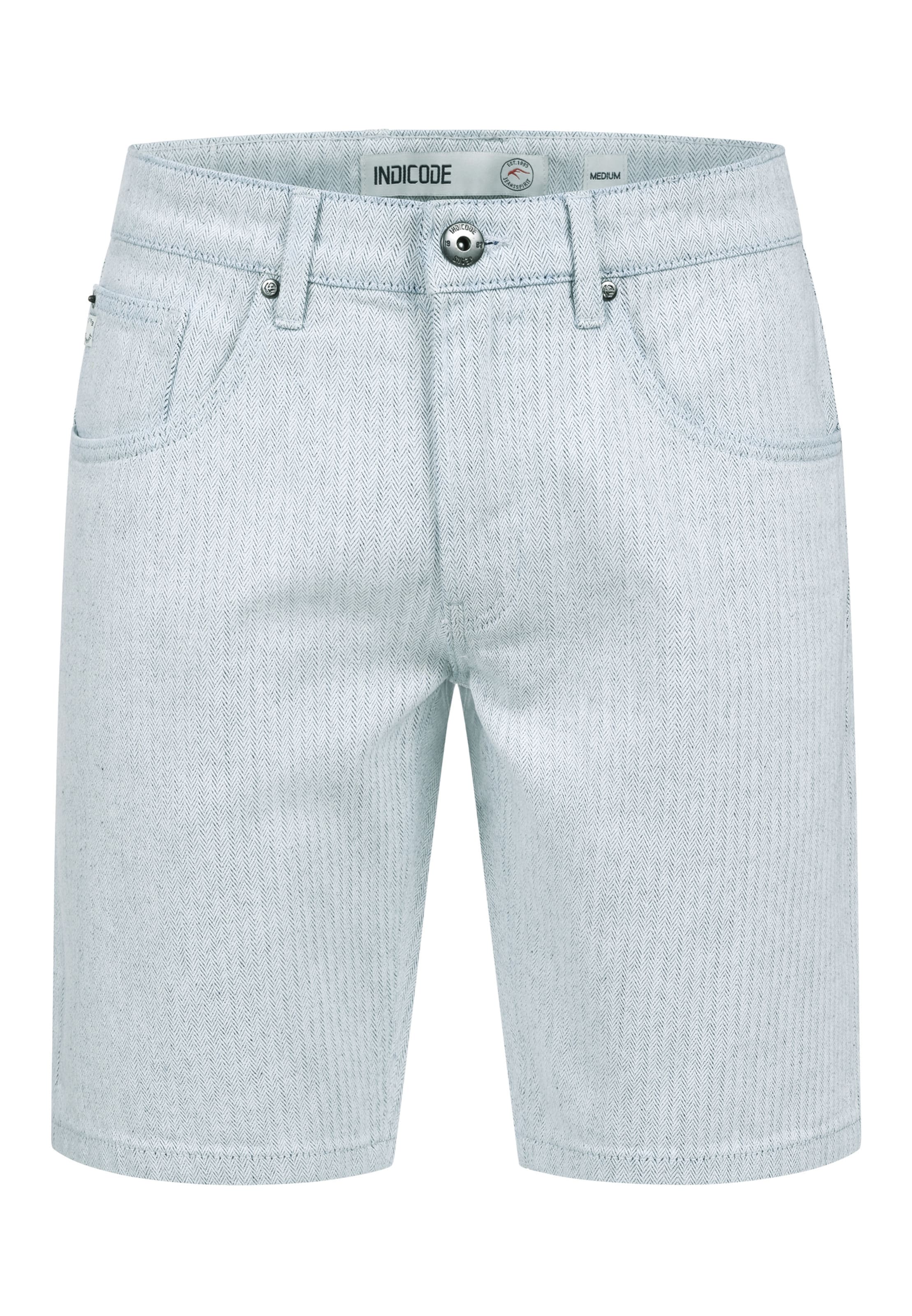 INDICODE JEANS Regular Jeans 'Belliz' in Blauw: voorkant