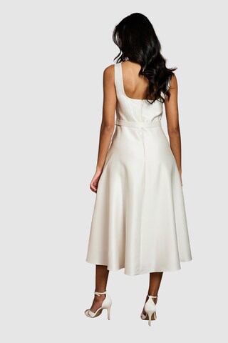 Coast Evening Dress in White: back