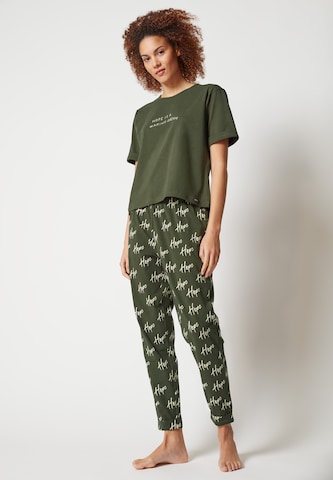 Skiny Pizsama - zöld