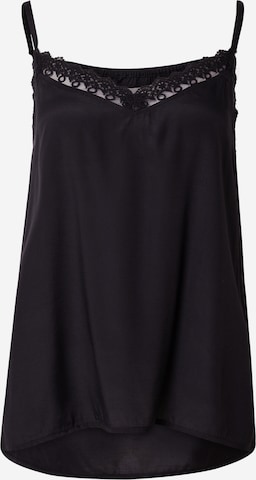 Lollys Laundry Top 'Viane' in Black: front