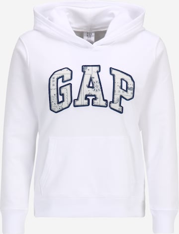 Gap Petite Sweatshirt in White: front