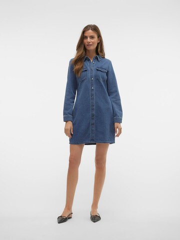 VERO MODA Shirt dress 'Jennie' in Blue
