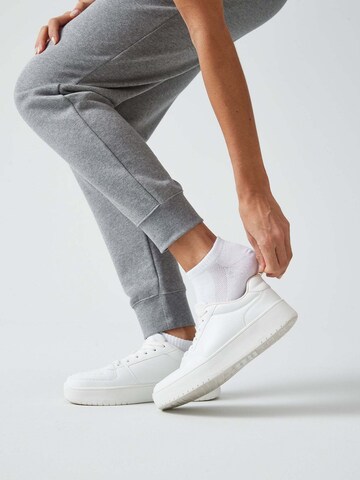 SNOCKS Ankle Socks in White