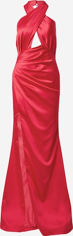 Unique Вечернее платье в Ярко-розовый: спереди