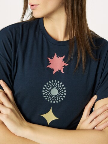 T-shirt fonctionnel 'Train Icons' ADIDAS PERFORMANCE en bleu