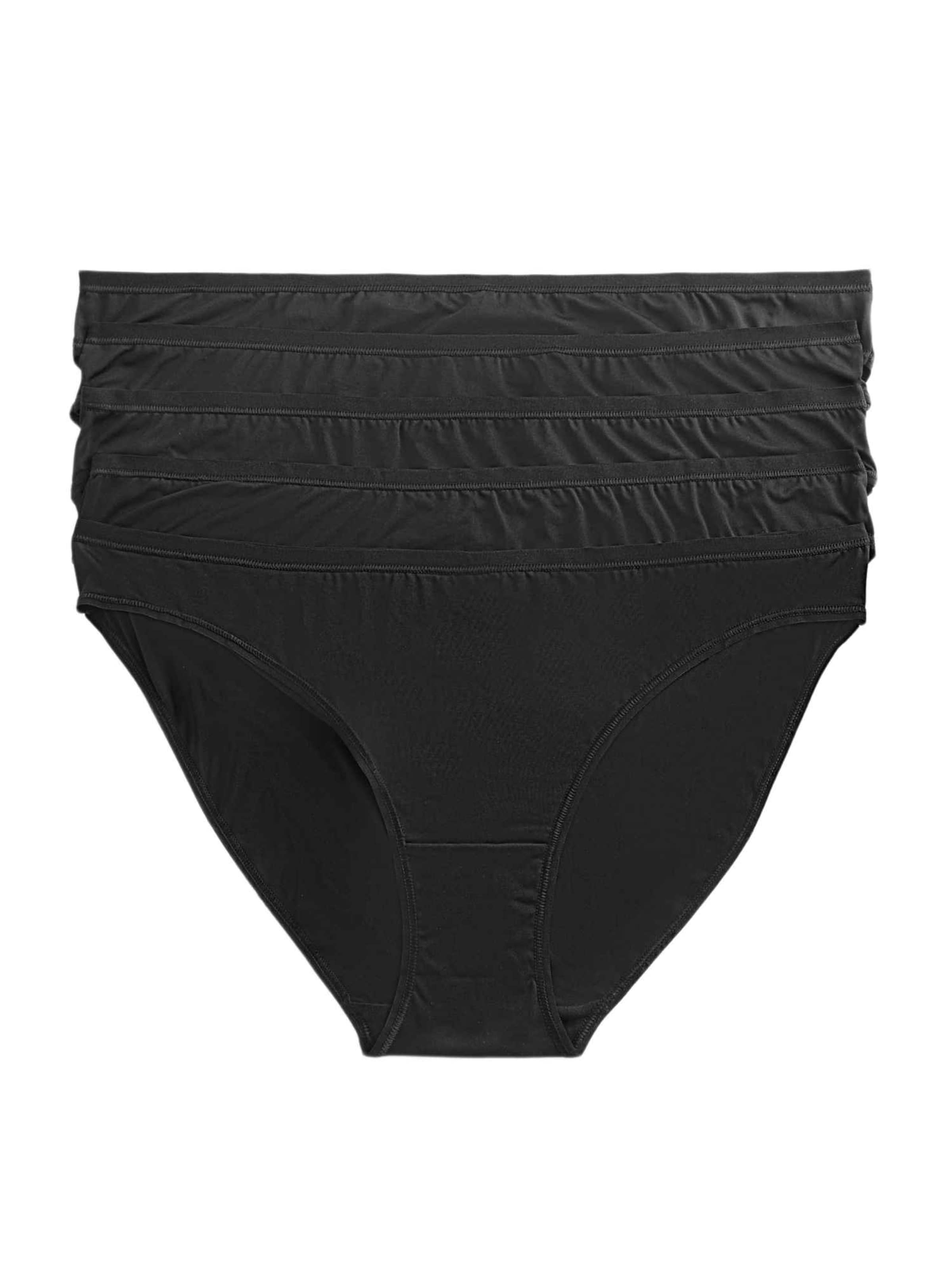 Slip di Marks & Spencer in nero: frontale