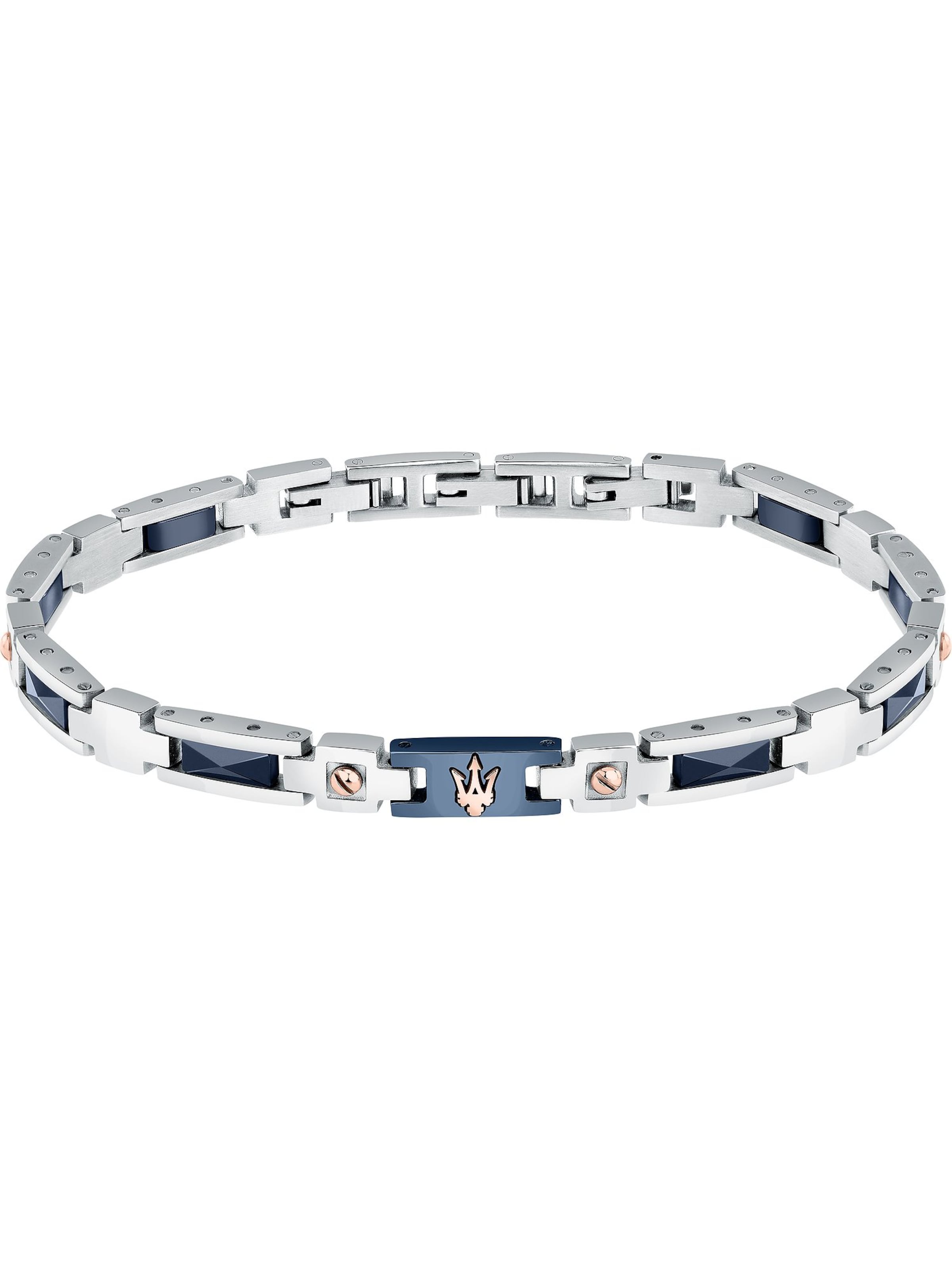 Maserati Bracelet in Silver: front
