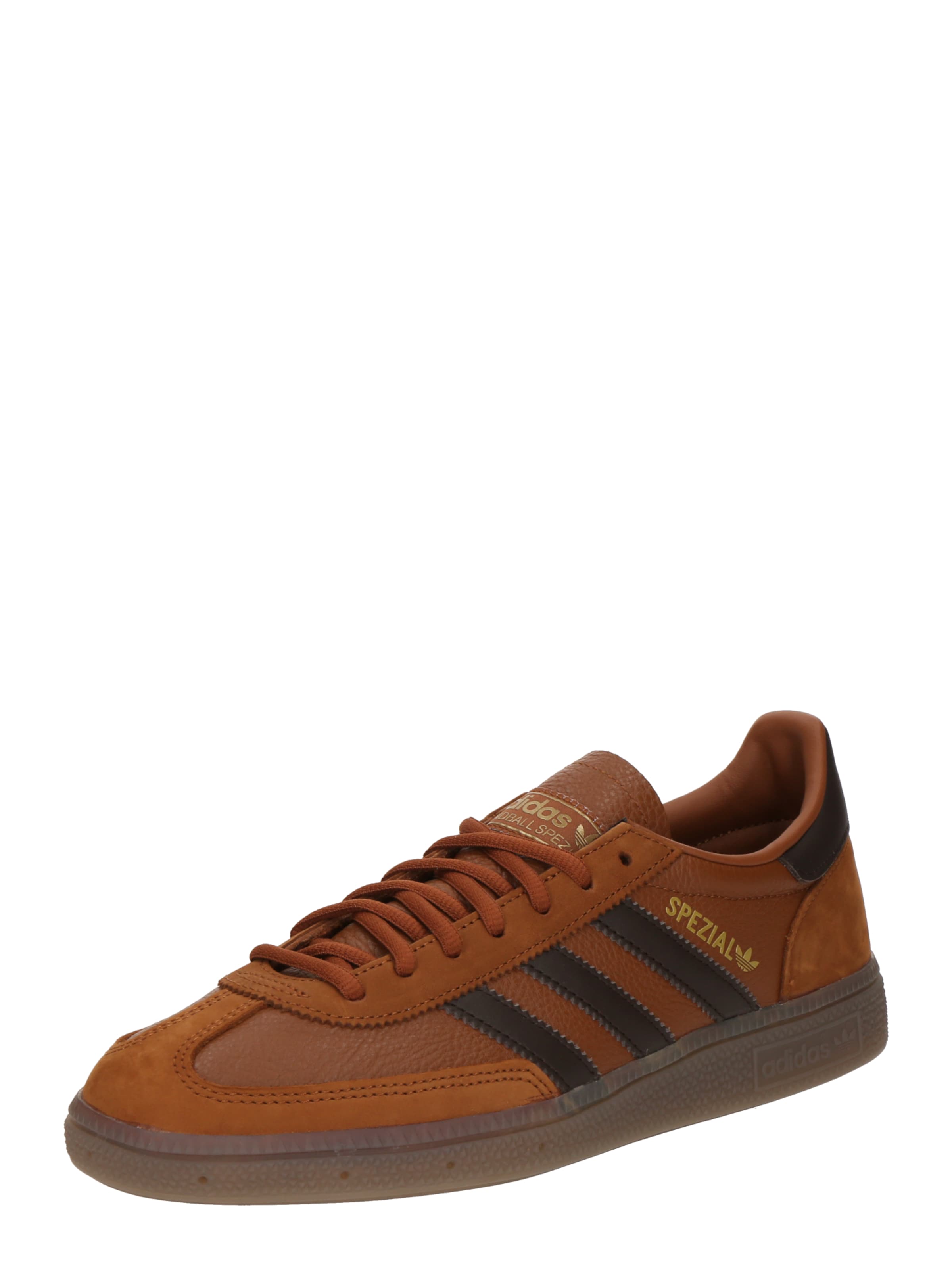 ADIDAS ORIGINALS Σνίκερ χαμηλό 'HANDBALL SPEZIAL' σε καφέ: μπροστά