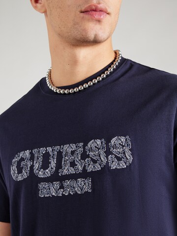 Maglietta di GUESS in blu