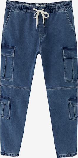 Pull&Bear Cargo jeans in Blue denim, Item view
