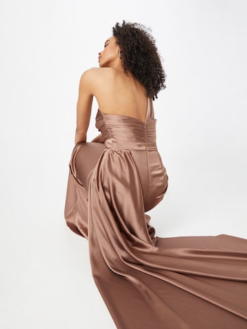 Robe de soirée 'Diana' Jarlo en marron