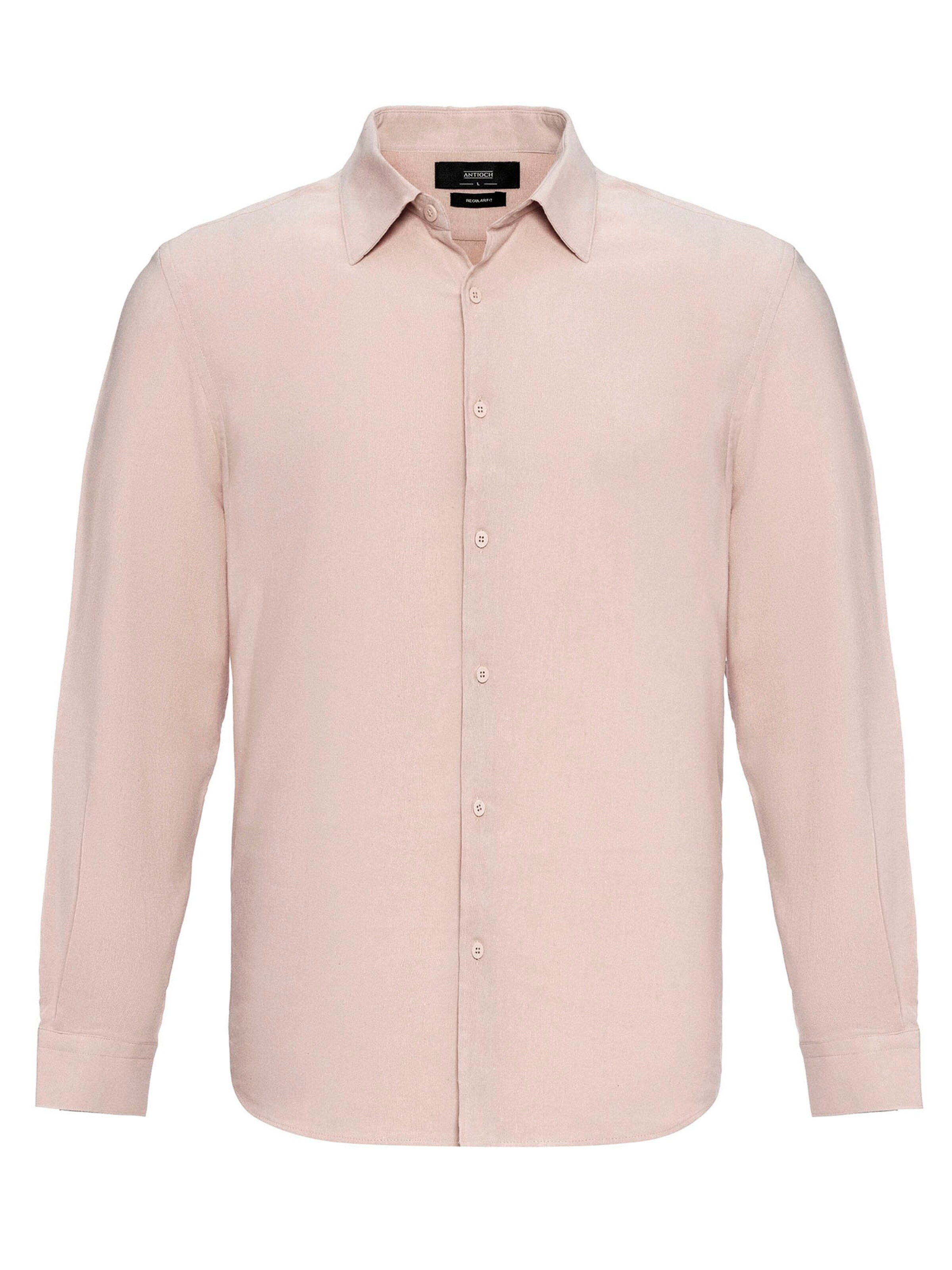 Regular fit Cămașă de la Antioch pe bej: față