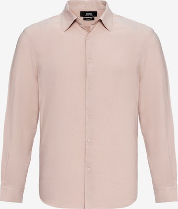 Regular fit Camicia di Antioch in beige: frontale
