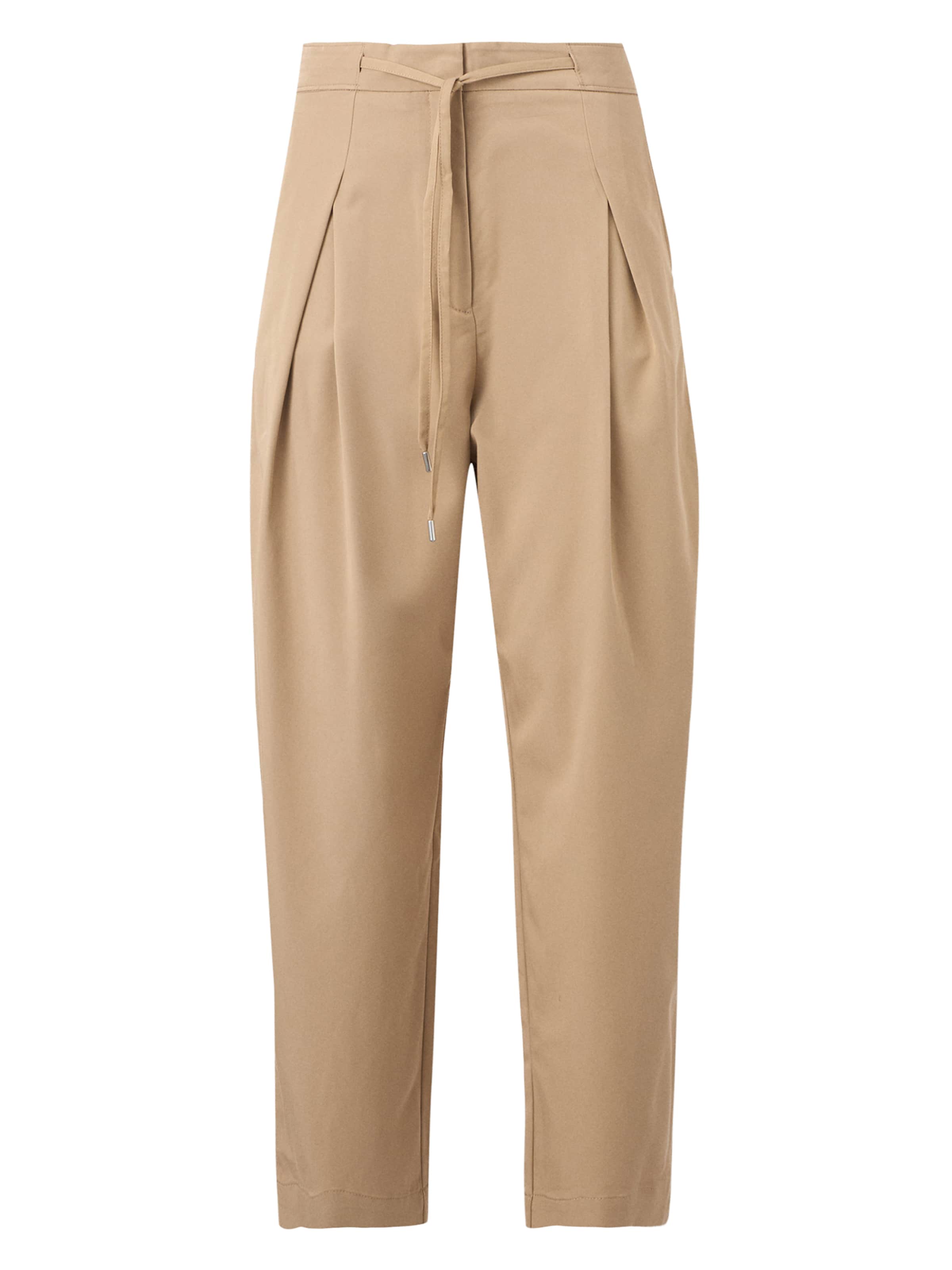 BOSS Pleat-front trousers 'Tophelia' in Light brown, Item view