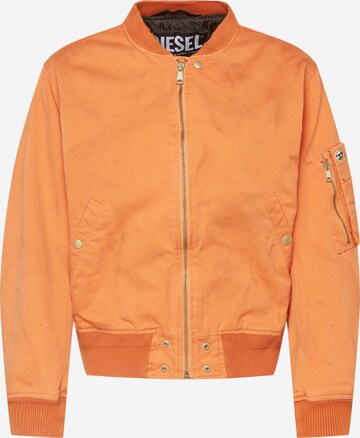 DIESEL Prehodna jakna | oranžna barva: sprednja stran
