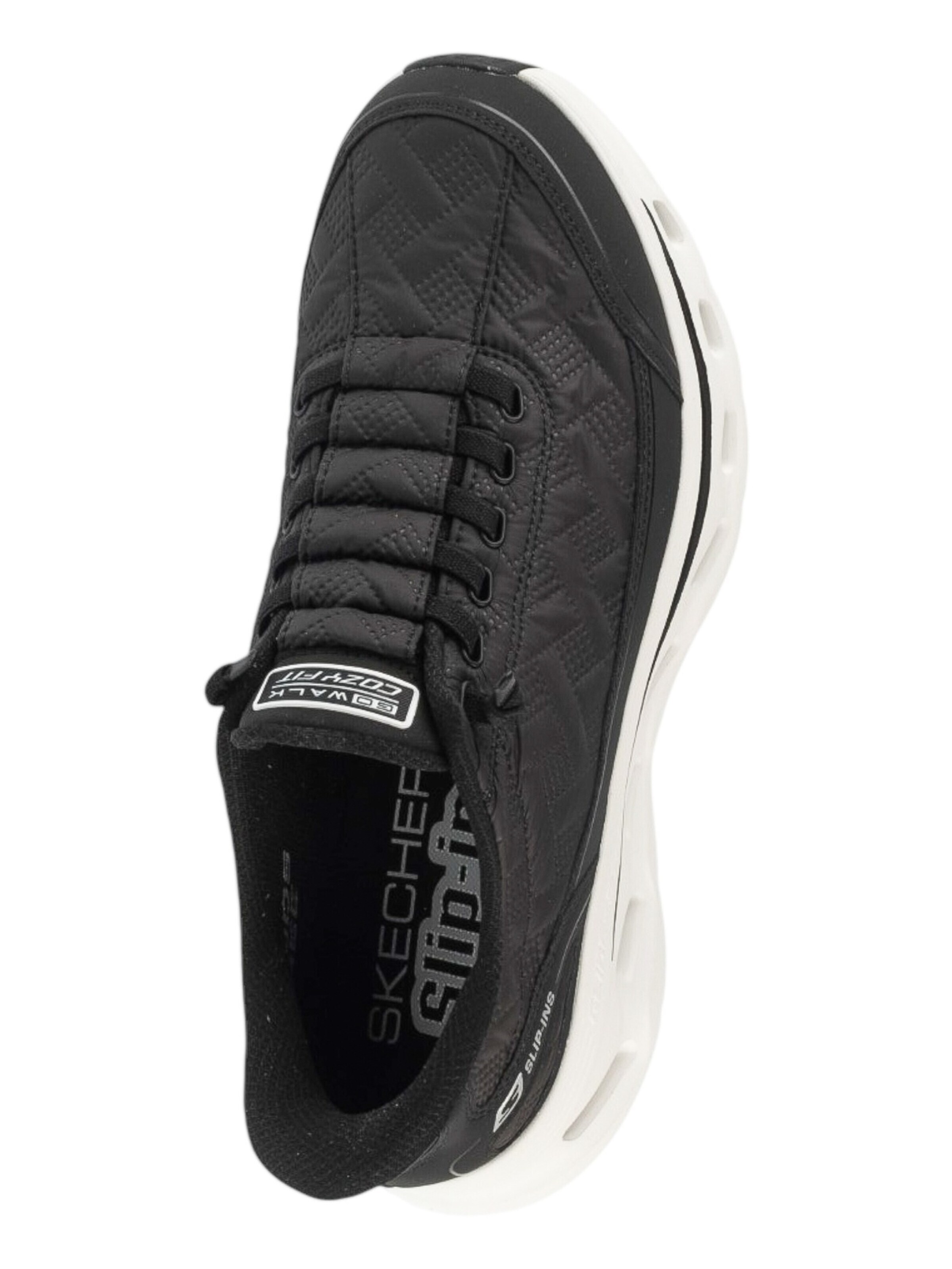 SKECHERS Sportschoen 'Skechers Go Walk Glide-Step 2.0 - Cozy Walker' in Zwart
