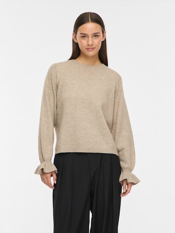 VILA - Pullover 'VIKEHLA' em castanho: frente