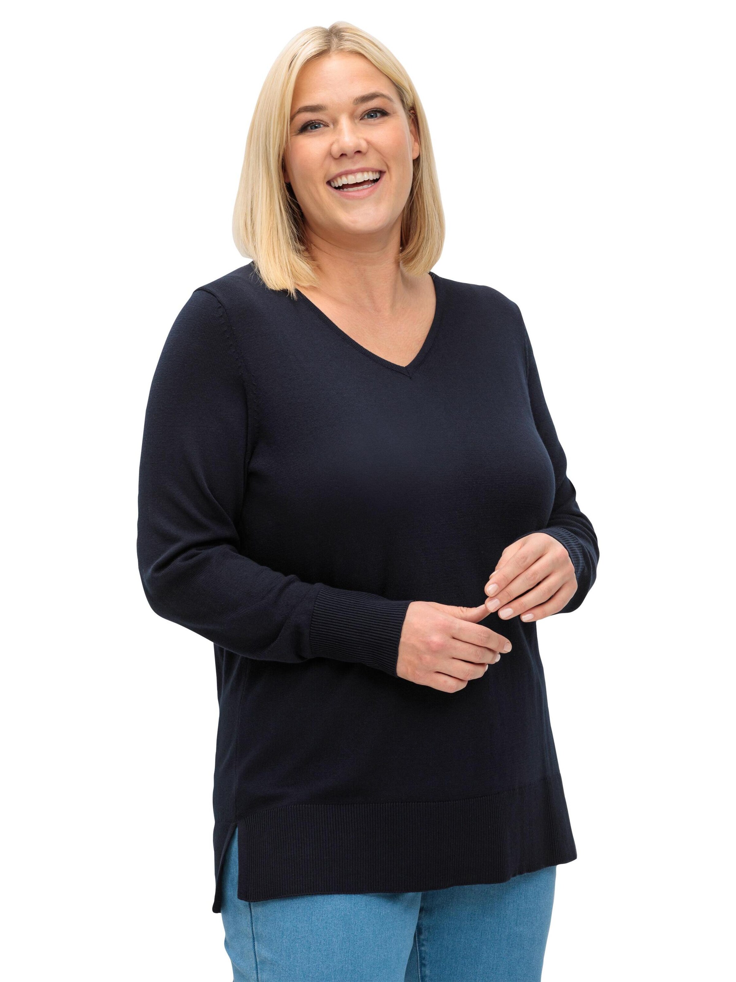 Pulover de la SHEEGO pe albastru