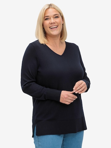 SHEEGO Pullover in Blau