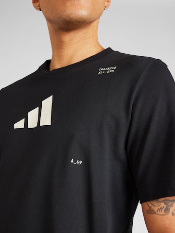 T-Shirt fonctionnel ADIDAS PERFORMANCE en noir