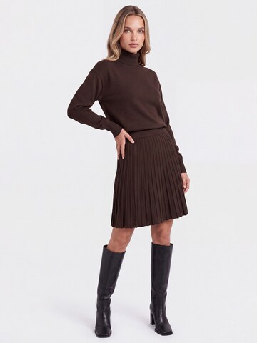 APART Strickkleid in Braun