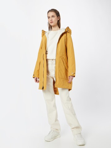 Parka invernale 'ROCKY POINT' di JACK WOLFSKIN in giallo