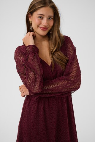 Cream Dress 'CRDanika' in Red