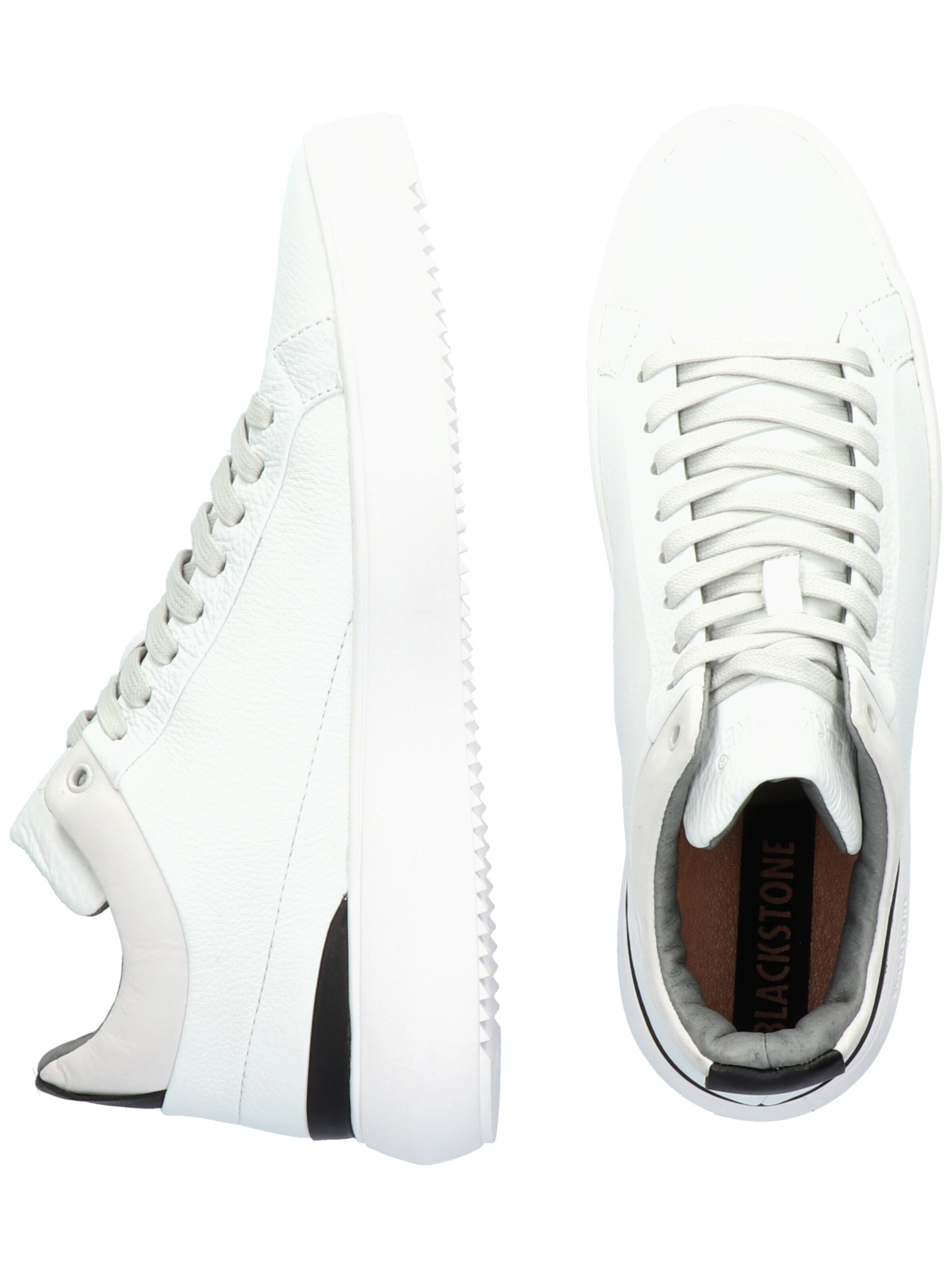 BLACKSTONE Låg sneaker 'TREVOR' i vit