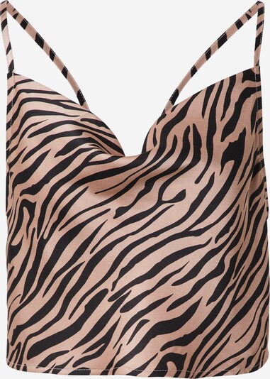 Top 'Izzie' LeGer by Lena Gercke pe bronz / negru, Vizualizare produs