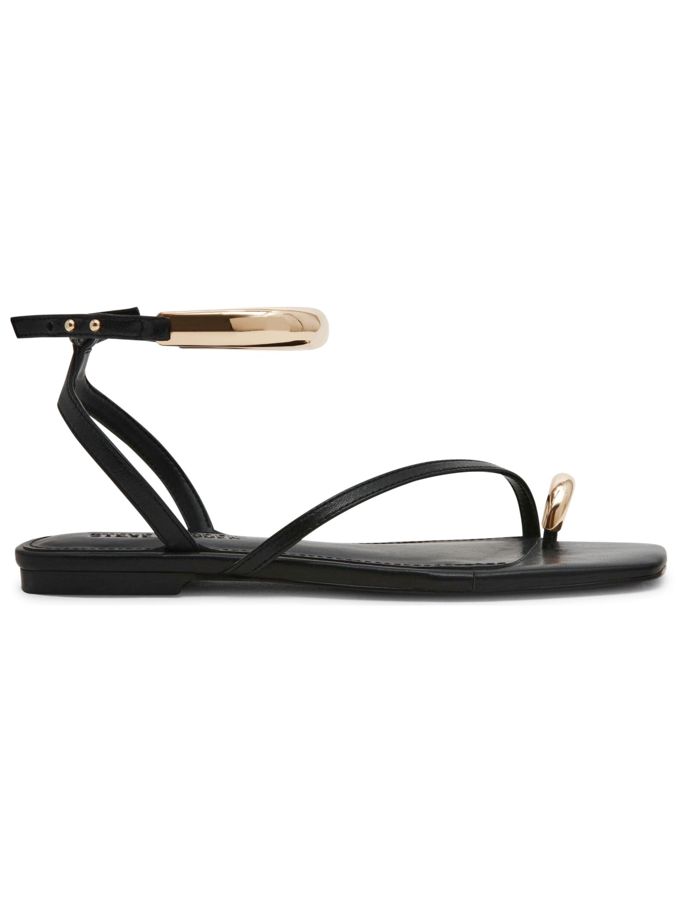 STEVE MADDEN T-bar sandals in Black