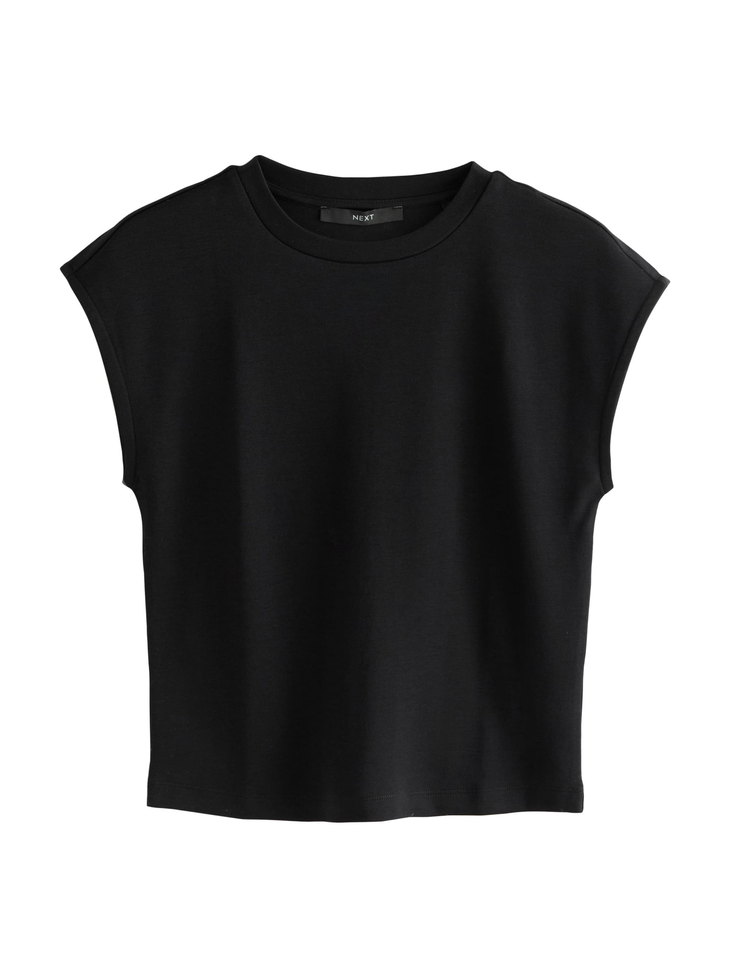 Next T-Shirt in Schwarz: Vorderseite