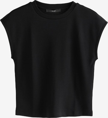 Next Shirt in Black: front