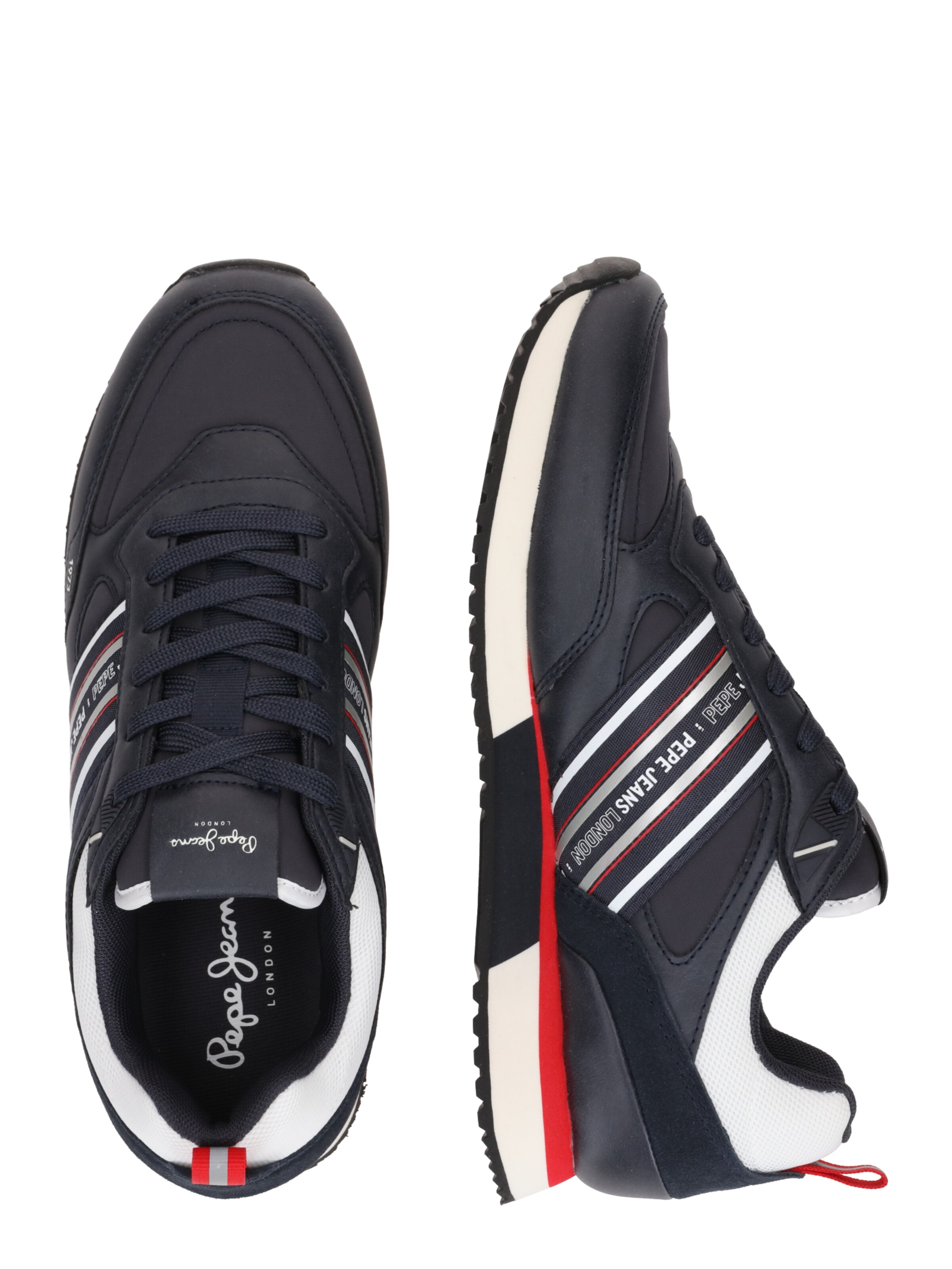 Pepe Jeans Sneakers 'DUBLIN YOUNG' in Blue: side