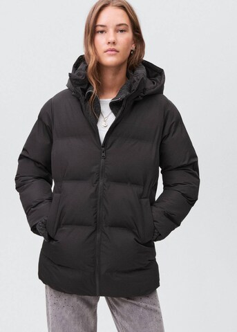 MANGO TEEN Winter Jacket 'Light' in Black: front