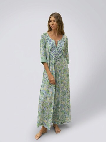 Miss June - Vestido 'Robe Longue Mariana' en azul