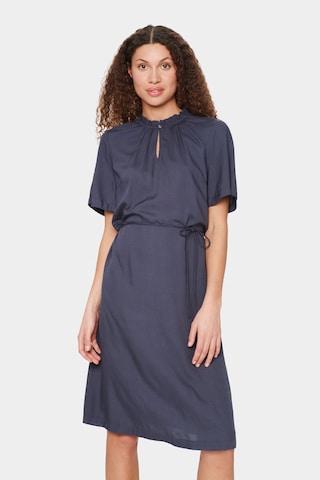 SAINT TROPEZ Dress 'Vivia' in Blue: front