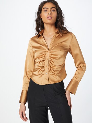 Abercrombie & Fitch - Blusa en marrón: frente