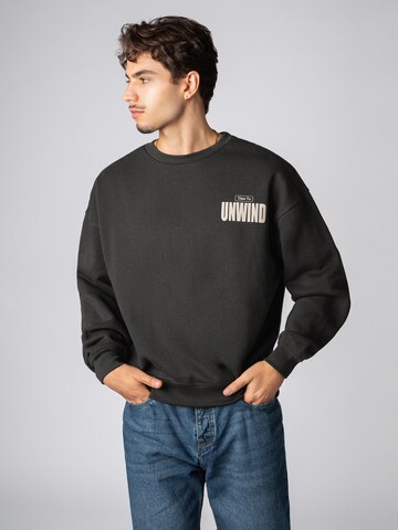 Sublevel Sweatshirt in Grau: Vorderseite