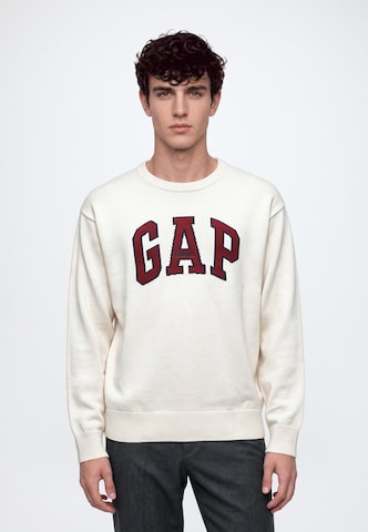GAP Свитшот 'ATHLETIC' в Бежевый: спереди