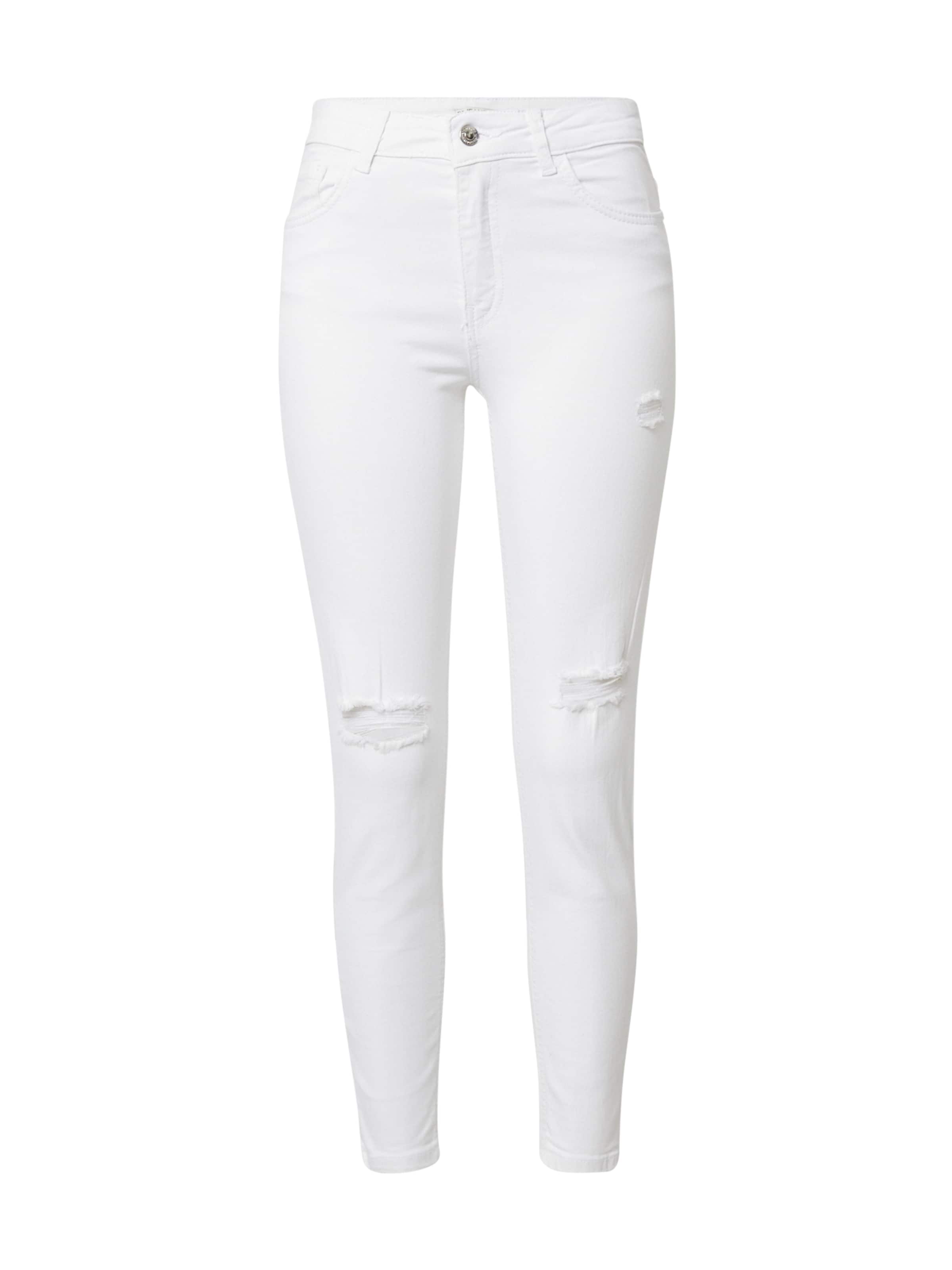 Donna Taglie comode DeFacto Jeans in Bianco 