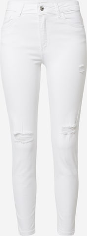 DeFacto Slim fit Jeans in White: front