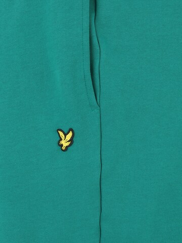 Lyle & Scott Big&Tall Regularen Hlače | zelena barva
