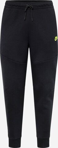 Nike Sportswear - Tapered Pantalón en negro: frente