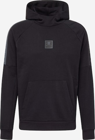 Champion Authentic Athletic Apparel Sweatshirt in Schwarz: predná strana