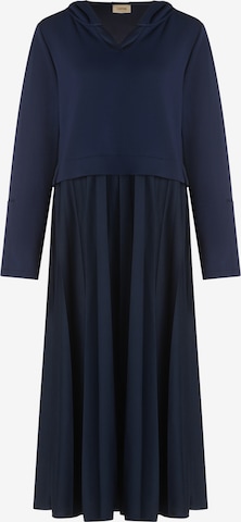 Cartoon Mekko värissä sininen: etupuoli