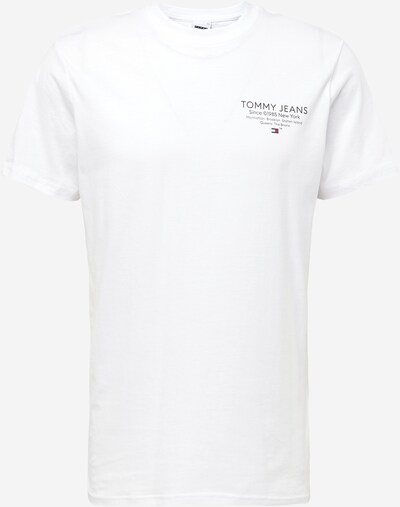 Tommy Jeans T-Shirt 'Essentials' en bleu marine / rouge / noir / blanc, Vue avec produit