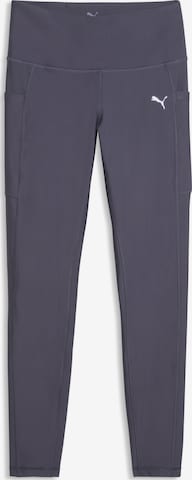 Skinny Pantalon de sport 'Velocity' PUMA en gris : devant